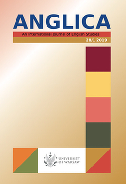 ANGLICA - An International Journal of English Studies  Cover Image