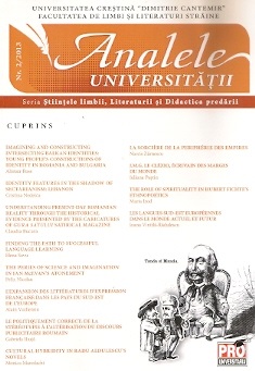 Analele Universitatii Crestine Dimitrie Cantemir, Seria Stiintele Limbii,Literaturii si Didactica predarii