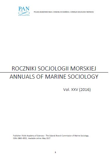 Annuals of Marine Sociology Cover Image