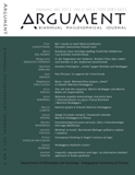 ARGUMENT: Biannual Philosophical Journal