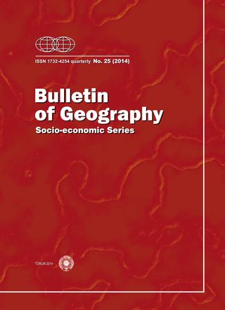 Bulletin of Geography. Socio-economic Series Cover Image