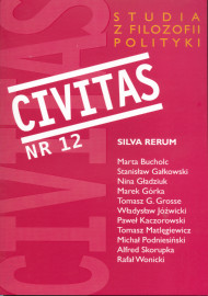 Civitas. Studia z filozofii polityki