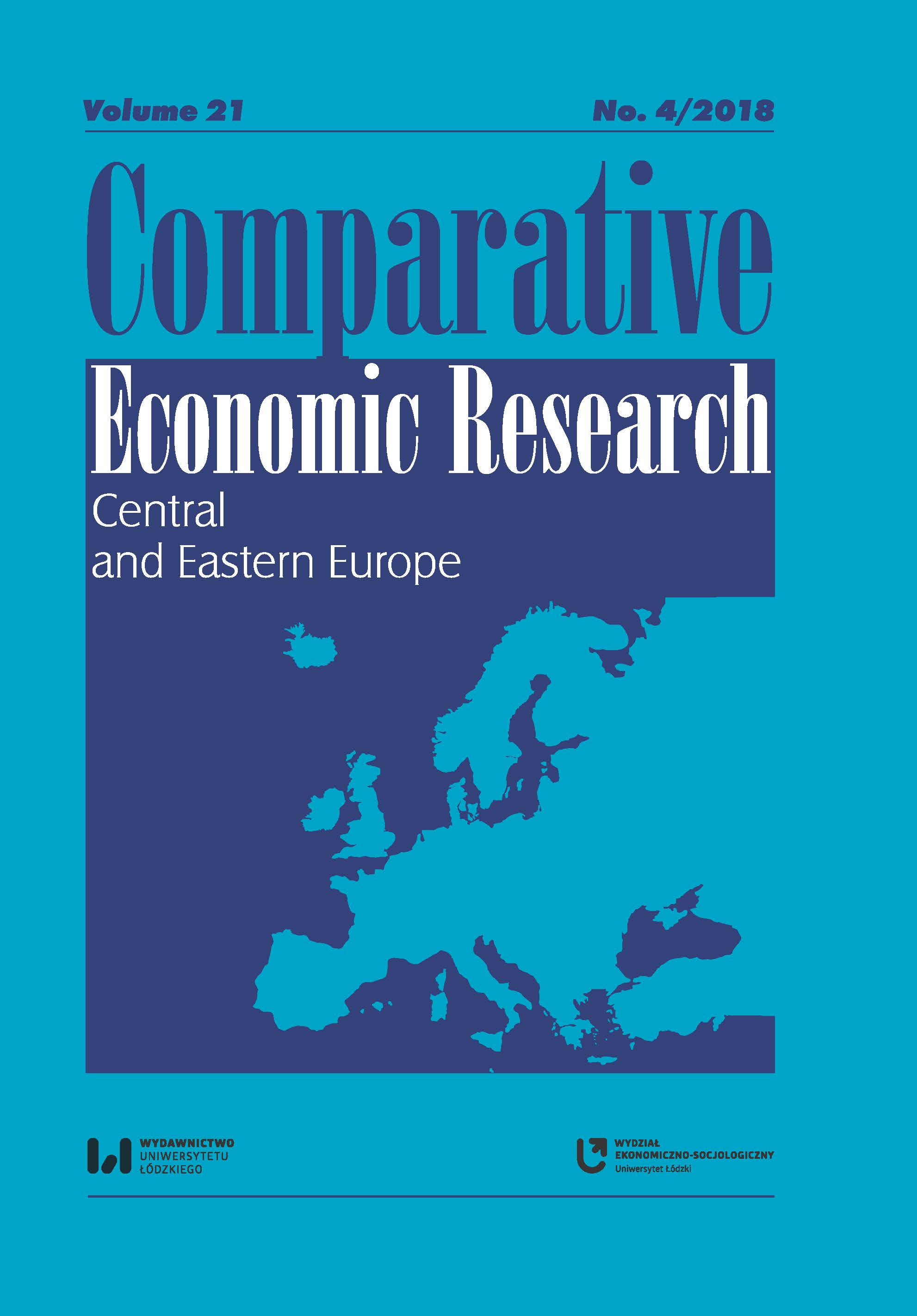 Comparative Economic Research. Central and Eastern Europe