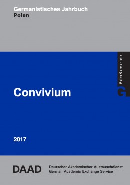 Convivium. Germanistisches Jahrbuch Polen