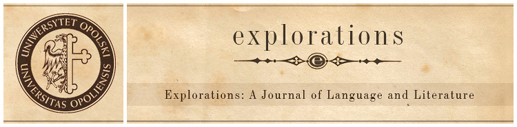 Explorations: A Journal of Language and Literature