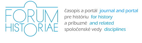 Forum Historiae. Časopis a portál pre históriu a príbuzné spoločenské vedy