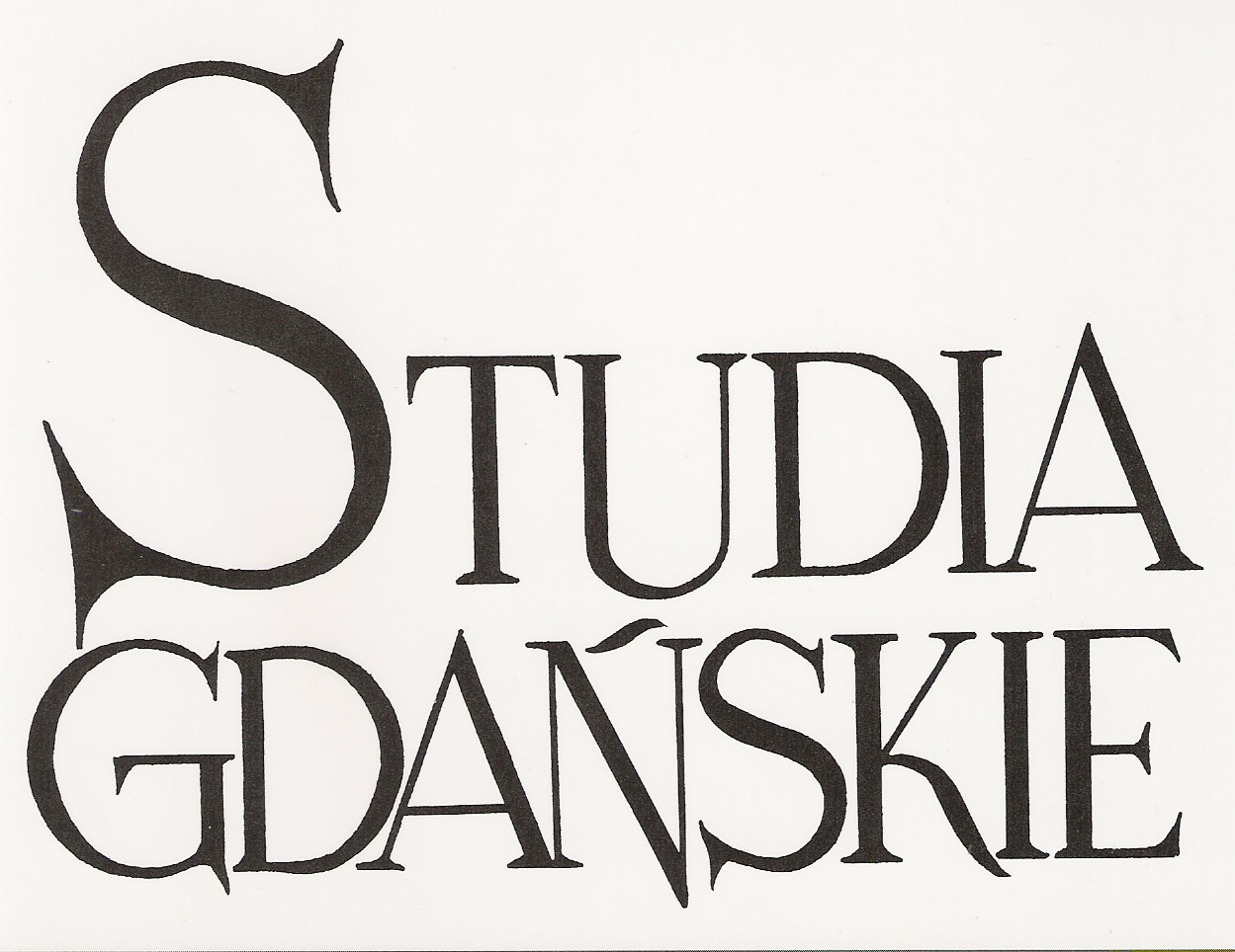 Gdansk Studies Cover Image