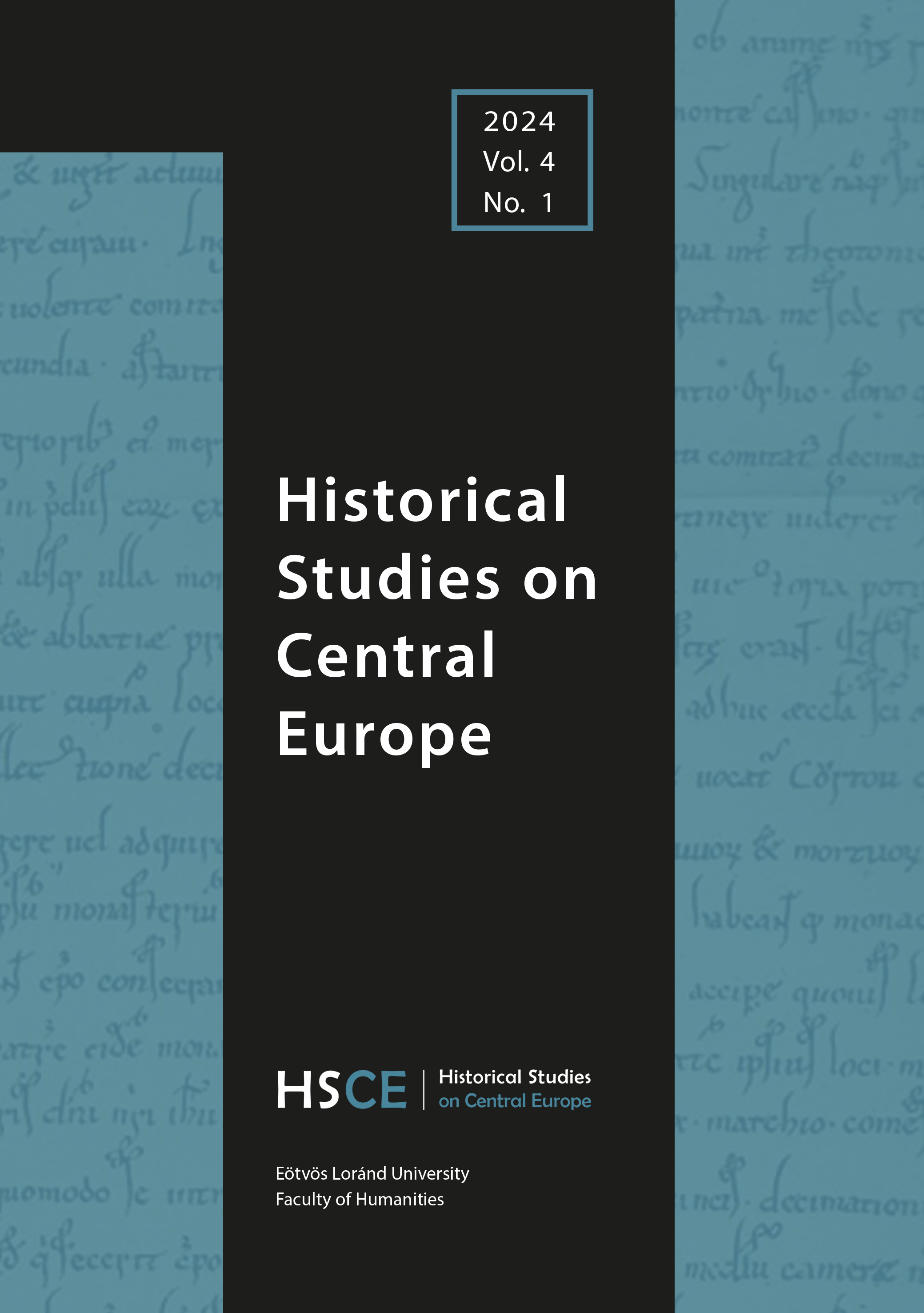 Historical Studies on Central Europe Cover Image