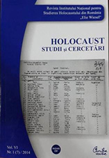 Holocaust. Studii şi cercetări