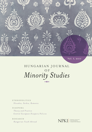 Hungarian Journal of Minority Studies Cover Image