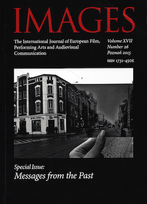 Images. The International Journal of European Film, Performing Arts and Audiovisual Communication Cover Image