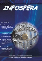 INFOSFERA - Revista de studii de securitate si Informații pentru Apărare