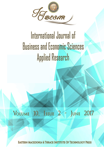 International Journal of Business and Economic Sciences Applied Research (IJBESAR)