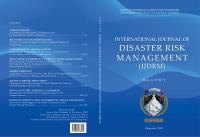 International Journal of Disaster Risk Management Cover Image