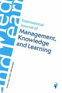 International Journal of Management, Knowledge and Learning