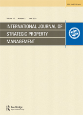 International Journal of Strategic Property Management Cover Image