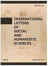 International Letters of Social and Humanistic Sciences Cover Image
