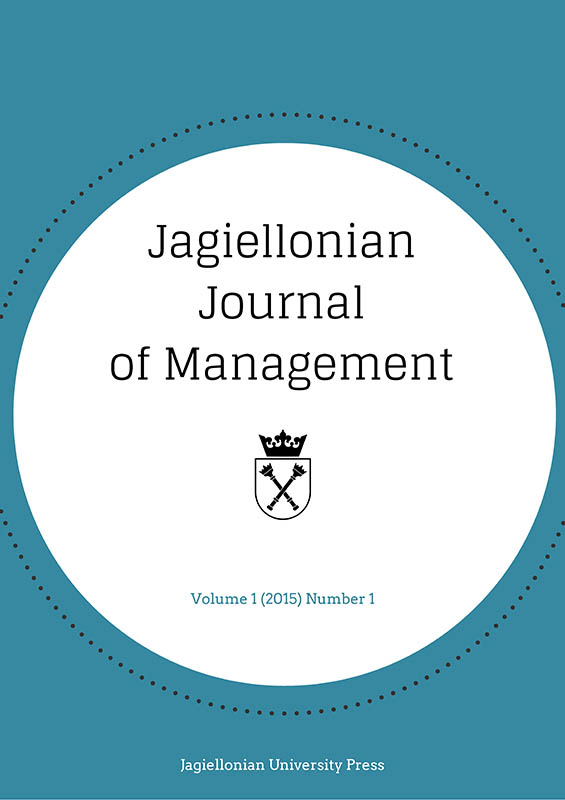 Jagiellonian Journal of Management