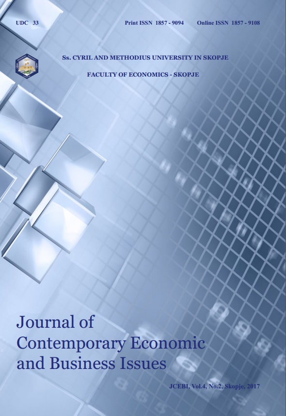 Journal оf Contemporary Economic аnd Business Issues Cover Image