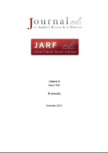 Journal of Applied Research in Finance (JARF) Cover Image