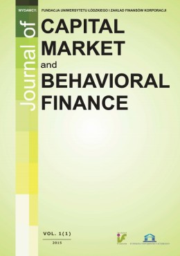 Journal of Capital Market and Behavioral Finance Cover Image