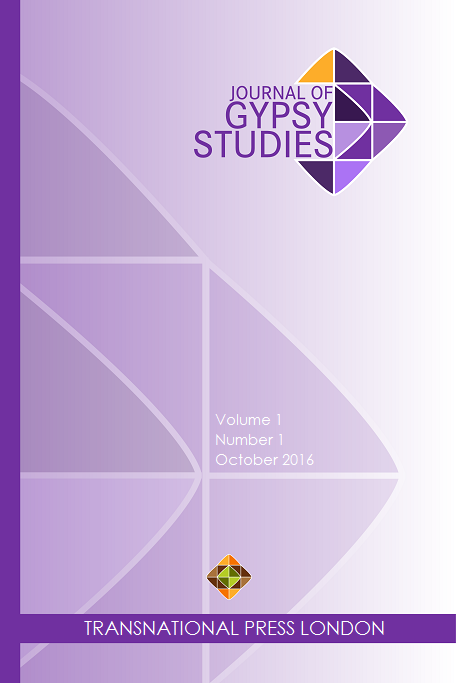 Journal of Gypsy Studies Cover Image