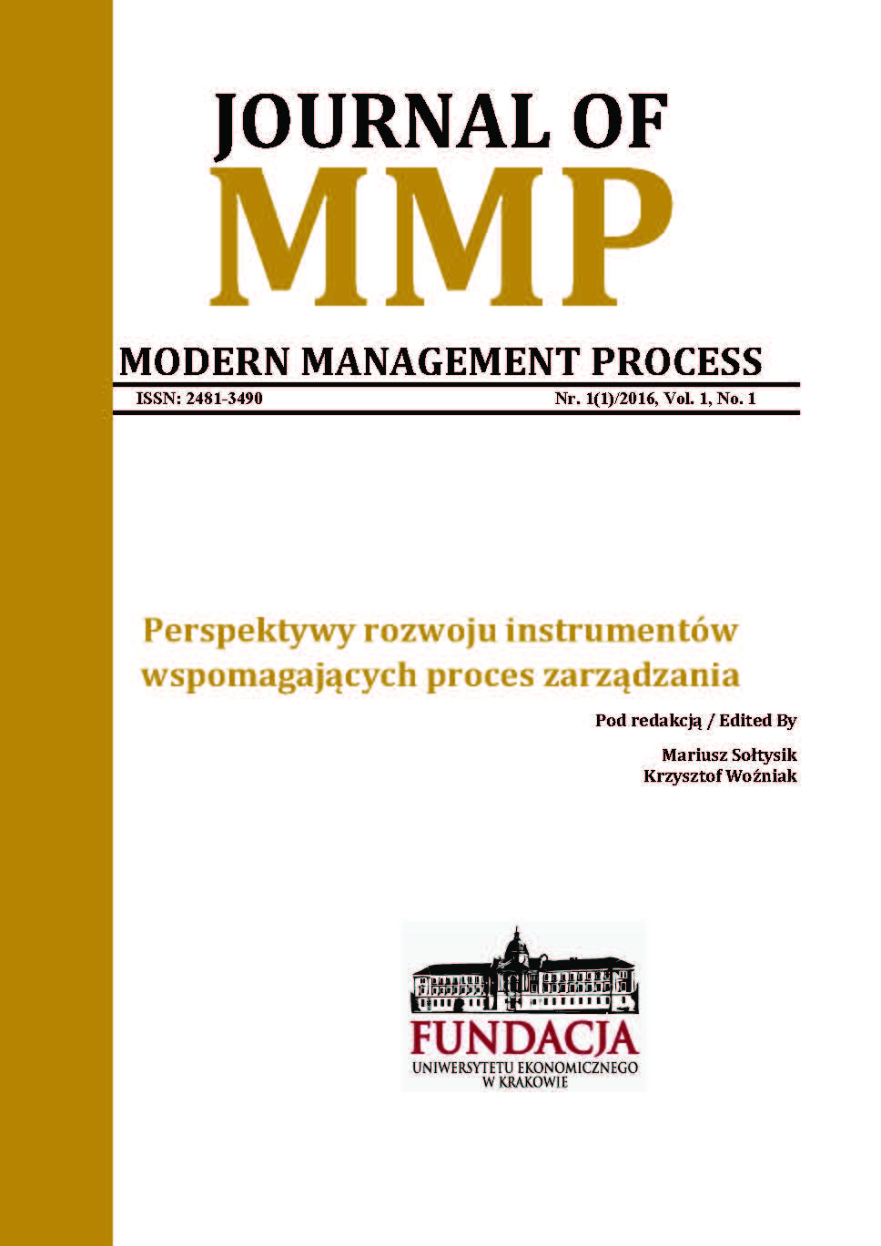 Journal of Modern Management Process