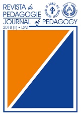 Journal of Pedagogy Cover Image