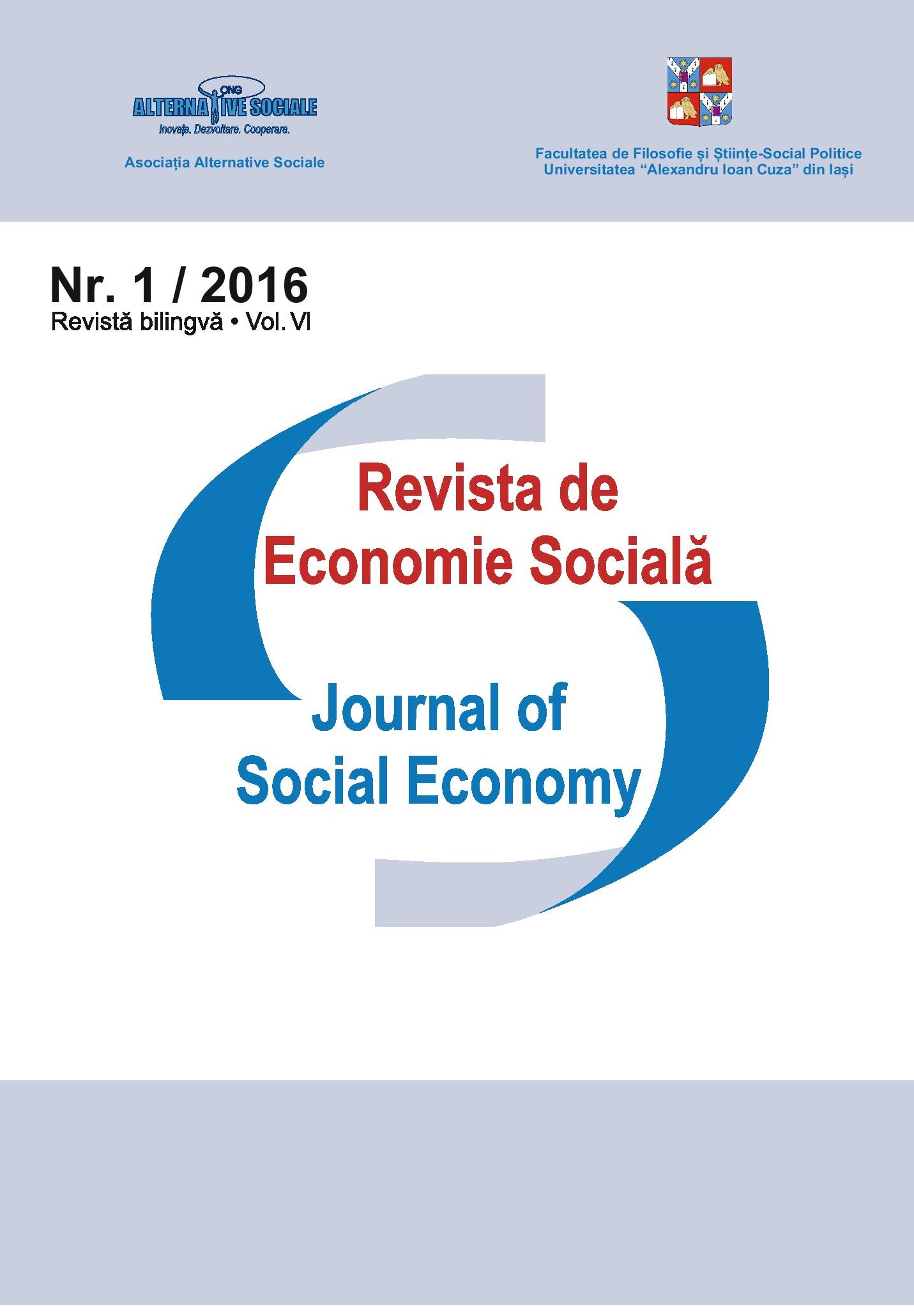 Journal of Social Economy Cover Image