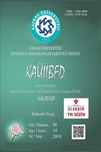 Kafkas Üniversitesi İktisadi ve İdari Bilimler Fakültesi Dergisi