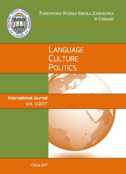 Language, Culture, Politics. International Journal
