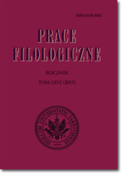 Philological Studies Cover Image