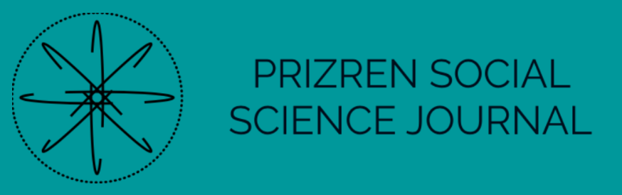 Prizren Social Science Journal Cover Image