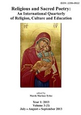 Religious and Sacred Poetry: An International Quarterly of Religion, Culture and Education Cover Image