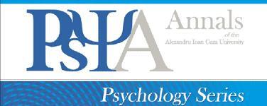 Scientific Annals of Alexandru Ioan Cuza University of Iasi - Psychology  Cover Image