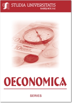 Studia Universitatis Babes Bolyai - Oeconomica Cover Image
