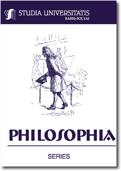 Studia Universitatis Babes-Bolyai - Philosophia Cover Image