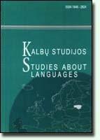 Studies About Languages Cover Image
