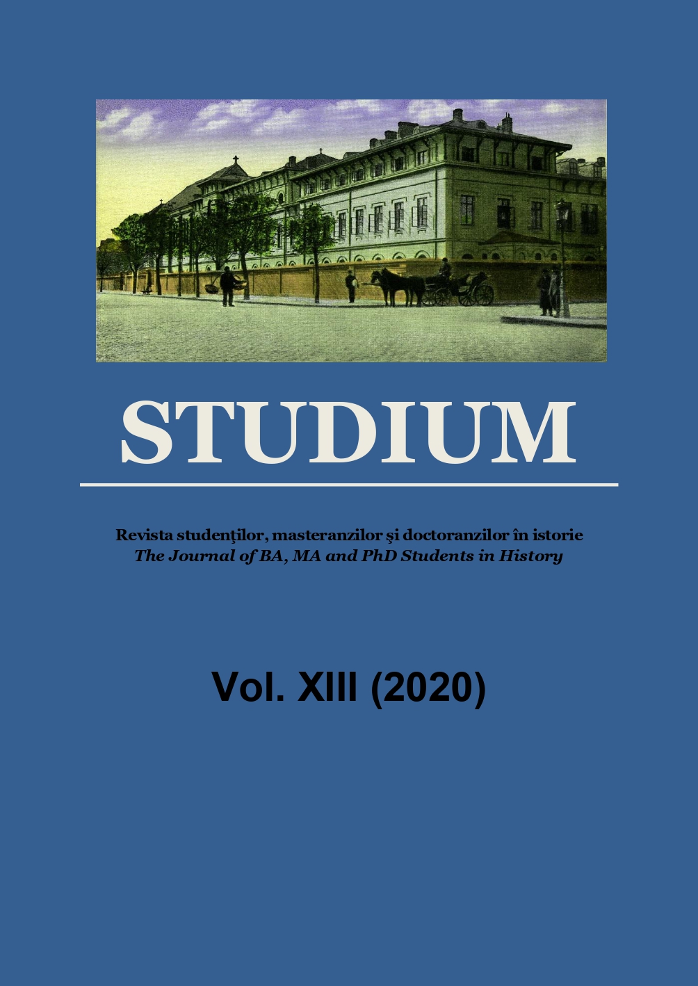 Studium - Revista studenţilor, masteranzilor şi doctoranzilor în istorie
