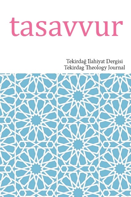 Tasavvur / Tekirdag Theology Journal Cover Image