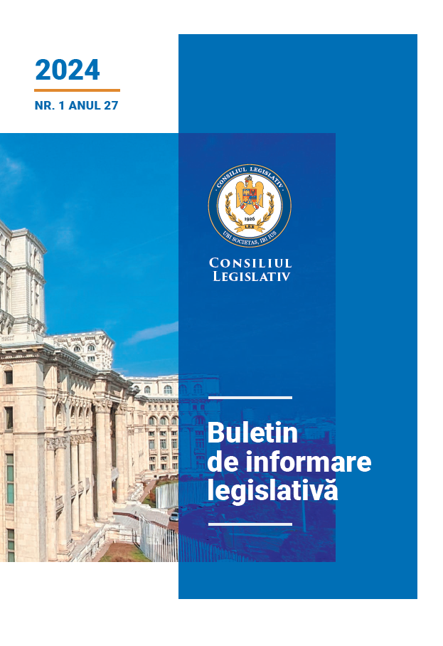 The Legislative Information Bulletin Cover Image