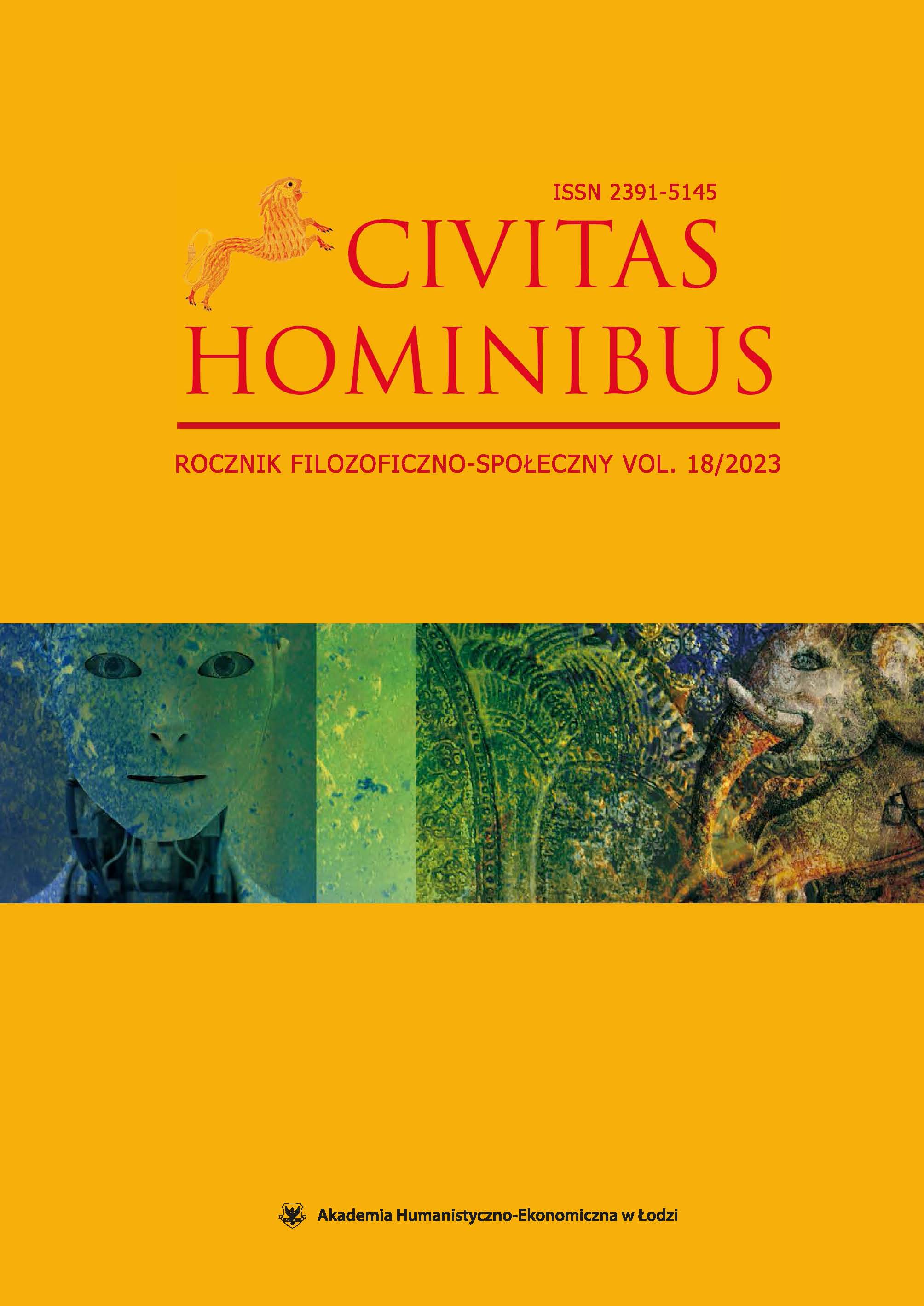 The Philosophical and Social Yearbook Civitas Hominibus Cover Image