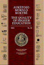 The Quality of Higher Education Cover Image