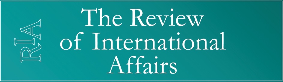 The Review of International Affairs