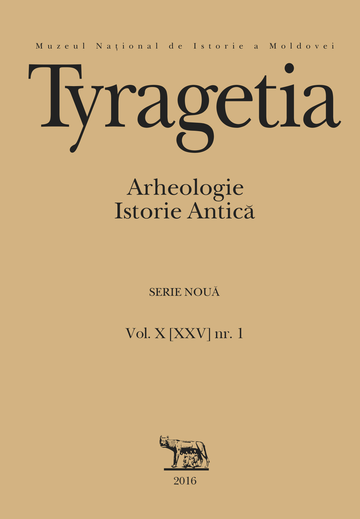 Tyragetia (New Series) Cover Image
