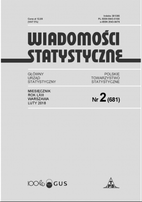 Wiadomości Statystyczne. The Polish Statistician Cover Image