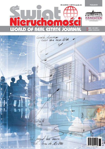 World of Real Estate Journal Cover Image